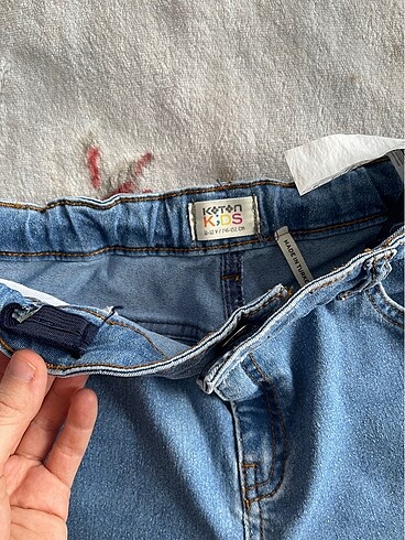 Erkek çocuk jean kapri şort - Görsel 2