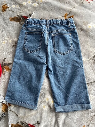 Erkek çocuk jean kapri şort - Görsel 3