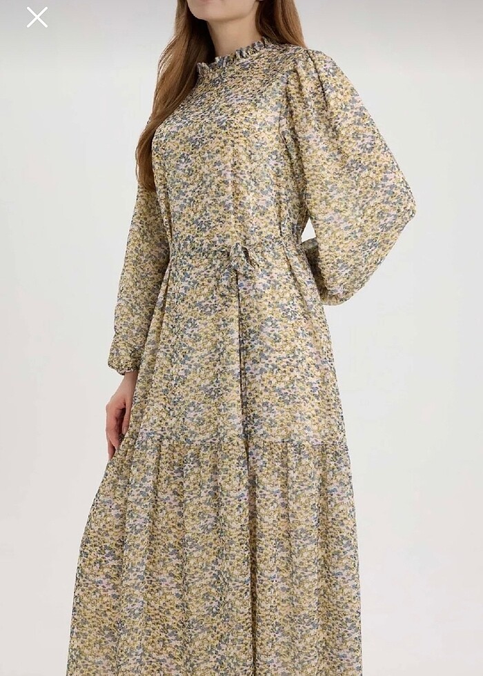 Defacto modest maxi elbise - Görsel 2