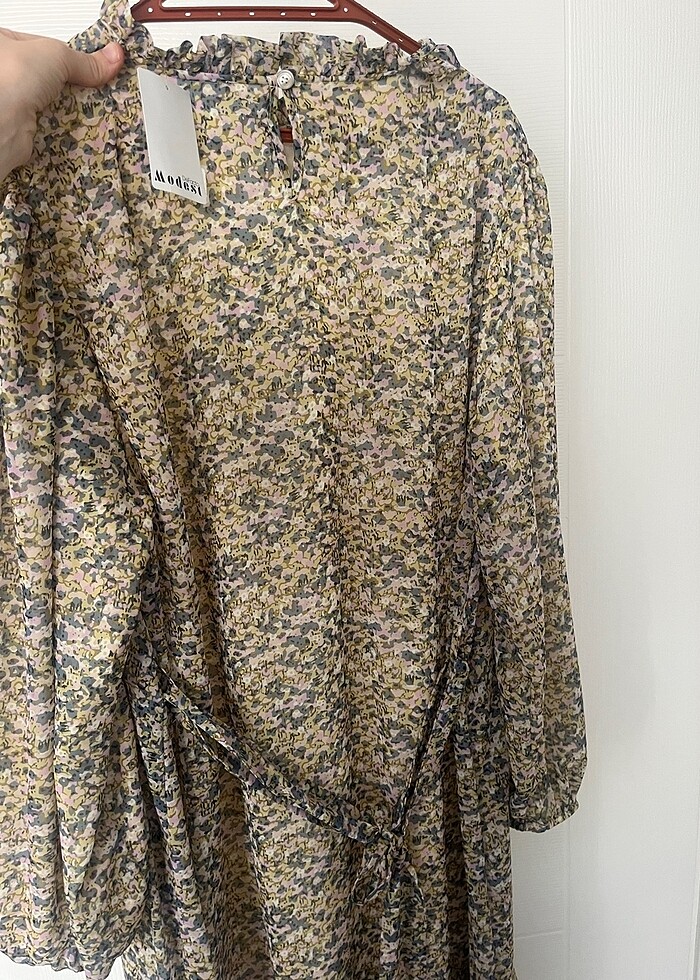 Defacto modest maxi elbise - Görsel 5