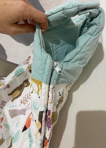 Pastel Renkli Baskılı Çocuk Uyku Tulumu - Görsel 3