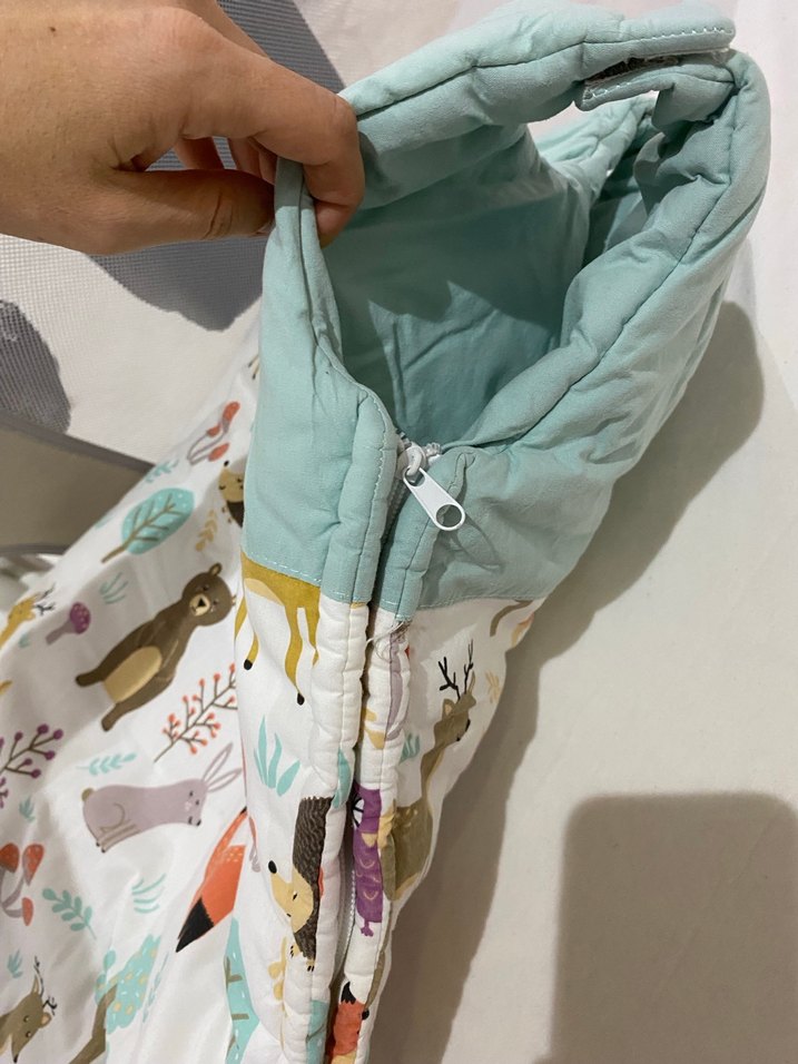 Pastel Renkli Baskılı Çocuk Uyku Tulumu - Görsel 3