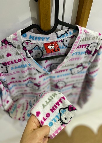 Çok Renkli Uzun Kollu V Yaka Sweatshirt - Görsel 2