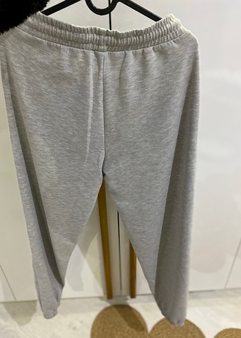 Gri Rahat Kesim Kadın Eşofman Altı - Görsel 4