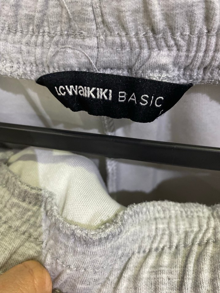 Gri Rahat Kesim Kadın Eşofman Altı - Görsel 3