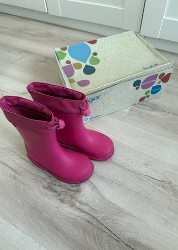 Kız Çocuk Pembe Lastik Çizme Igor - Görsel 2