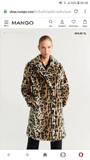 Mango Leopar Kürk Yeni Sezon