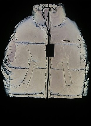 Bershka reflektör şişme mont yeni sezon 