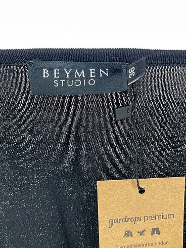 36 Beden siyah Renk Beymen Kazak / Triko %70 İndirimli.