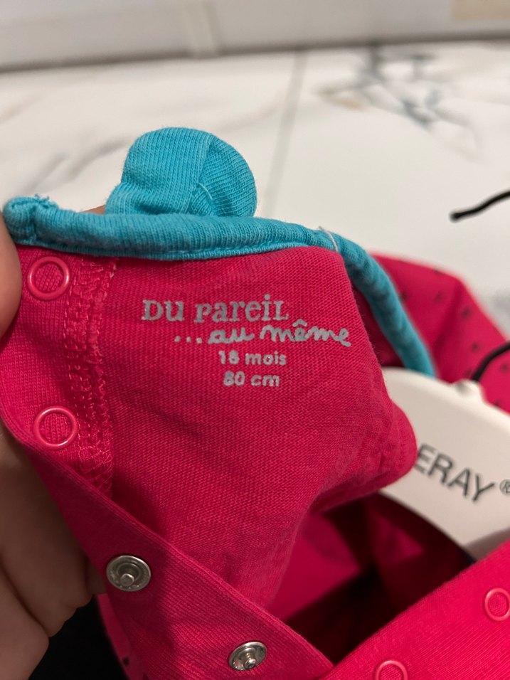 Renkli Nakışlı Kız Bebek Tulum - Görsel 3