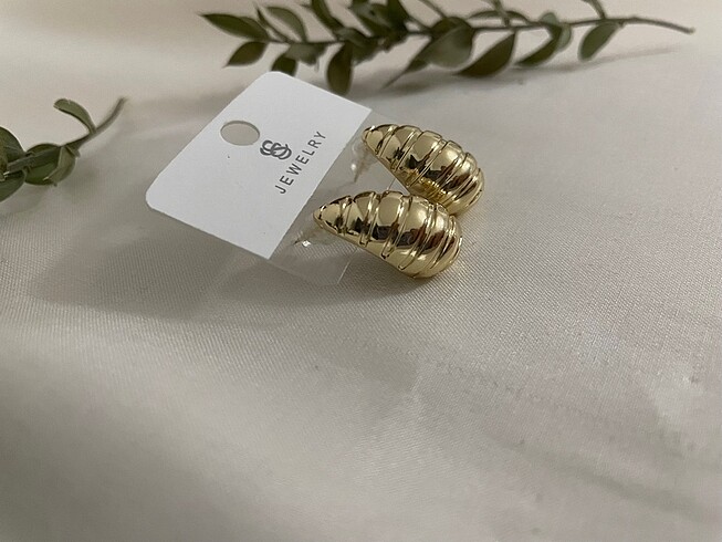 Accessorize Kıvrımlı Çelik Küpe