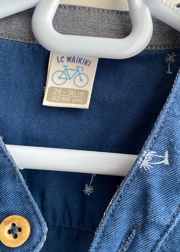 Erkek Çocuk Lacivert Denim Gömlek - Görsel 2