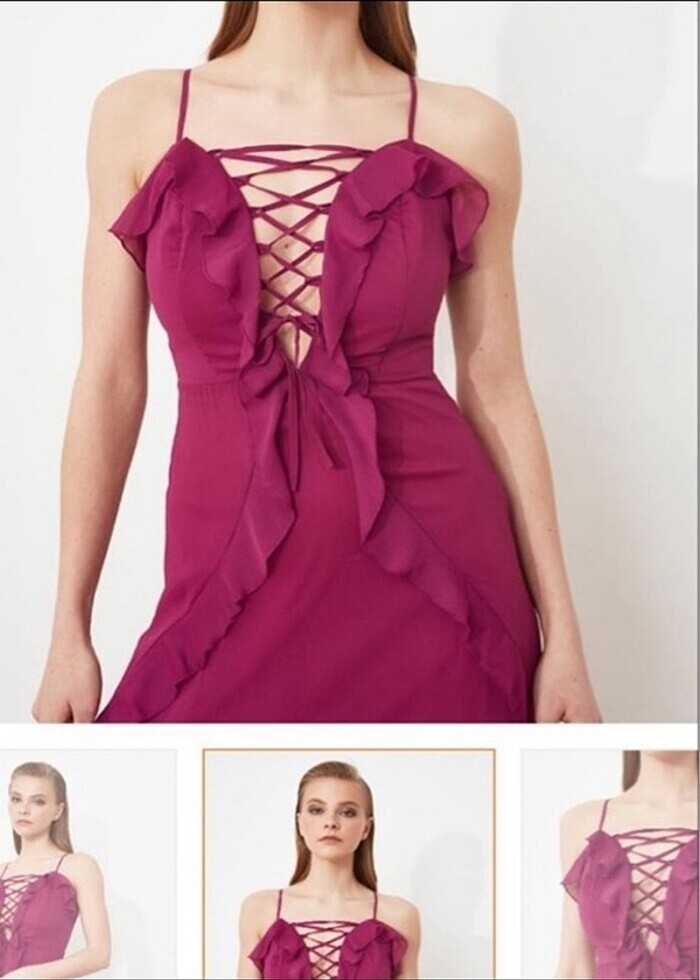 Etiketli elbise - Görsel 3