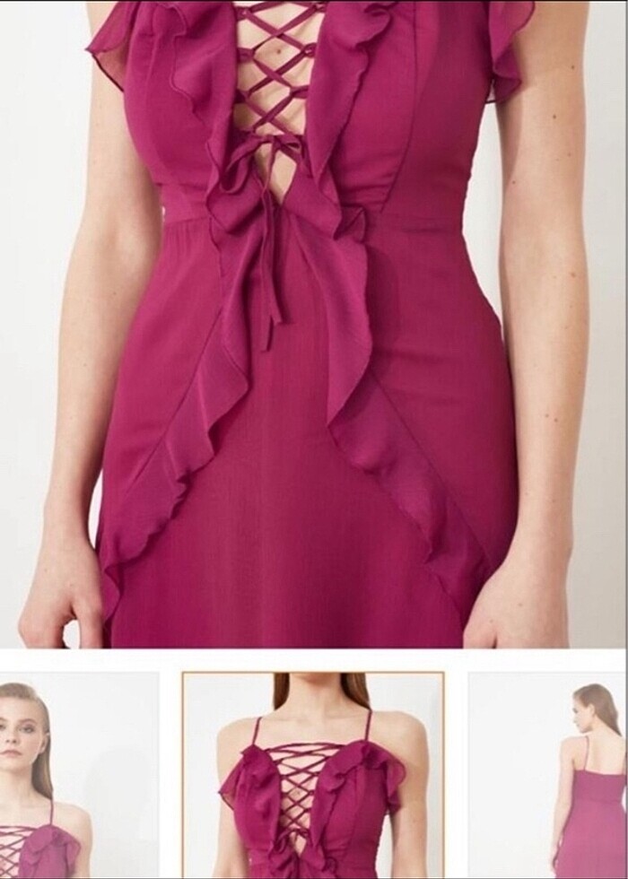 Etiketli elbise - Görsel 4