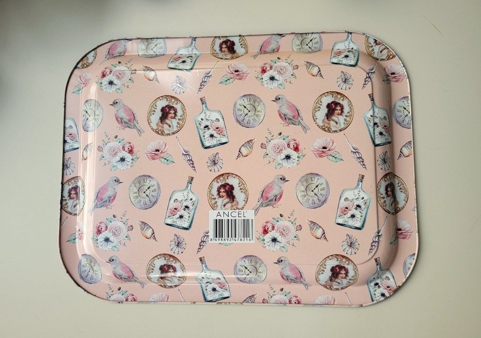 metal tepsi english home - Görsel 3