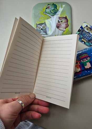 baykuşlu hediye set - Görsel 5