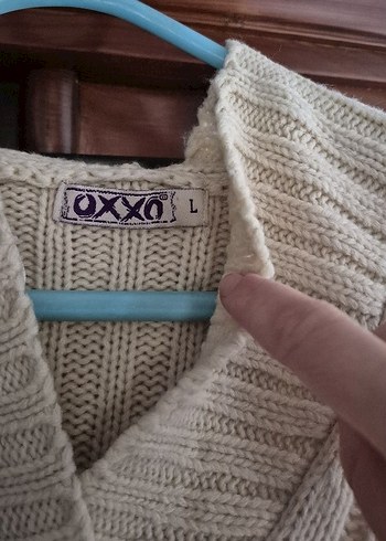 oxxo krem kazak - Görsel 3