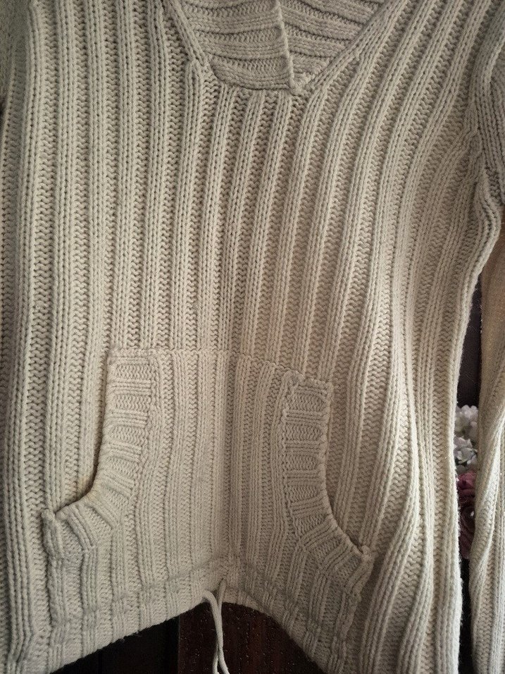 oxxo krem kazak - Görsel 5