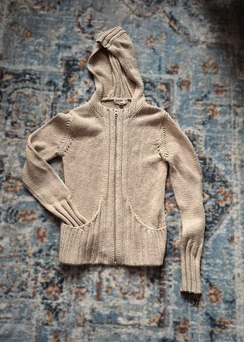 mango bej hırka - Görsel 7