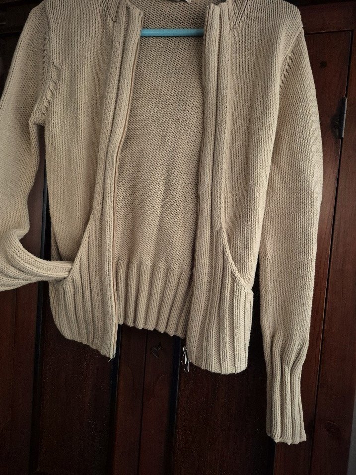 mango bej hırka - Görsel 3