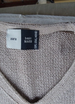 Zara zara basic baharlık kazak