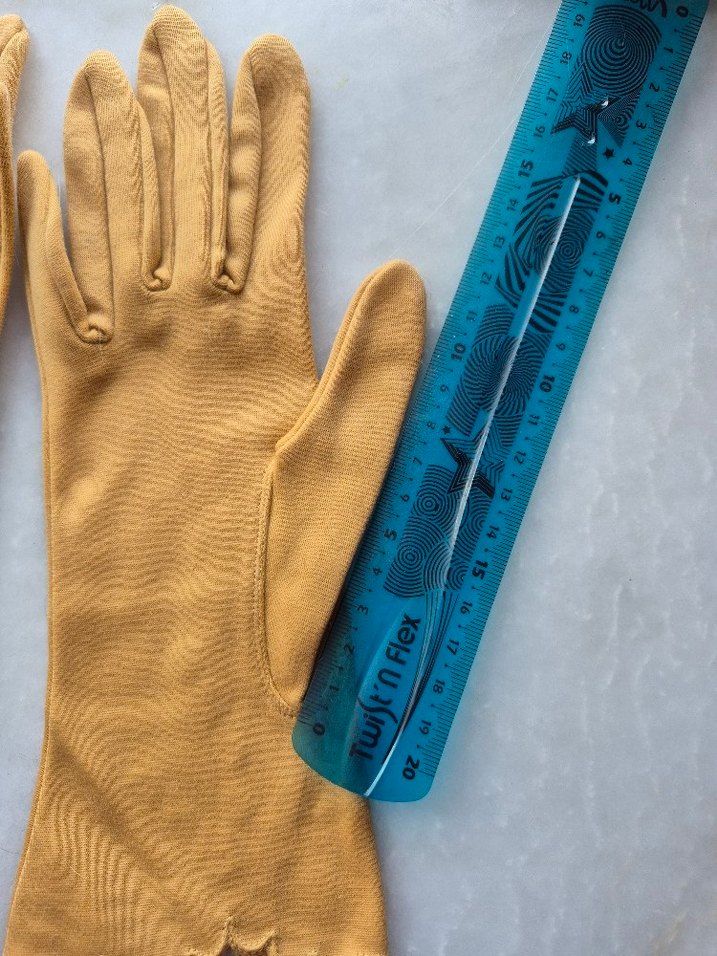 vintage hardal eldiven - Görsel 5