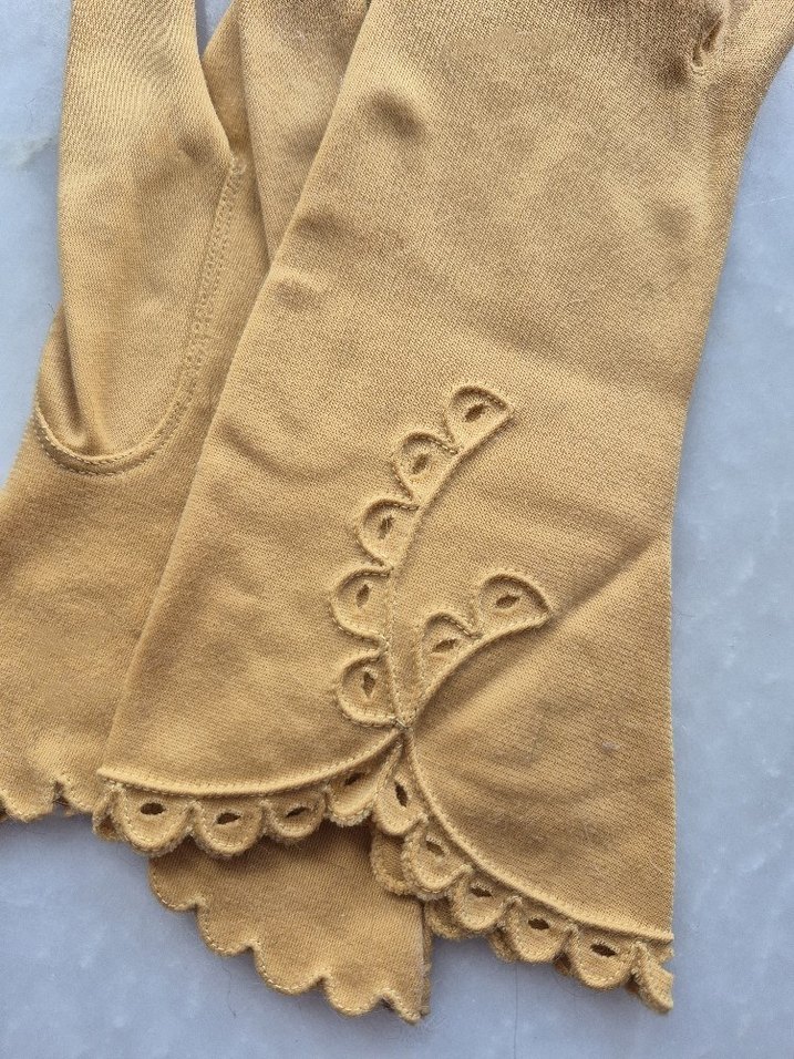 vintage hardal eldiven - Görsel 4