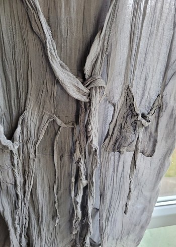 bohem ince Uzun Ceket - Görsel 8