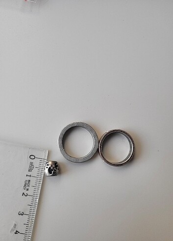 yüzük ve charm 3lü set - Görsel 5