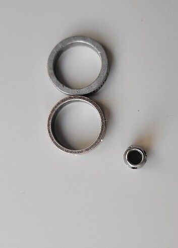 yüzük ve charm 3lü set - Görsel 6