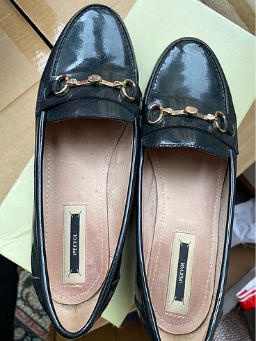 36 Beden Deri loafer