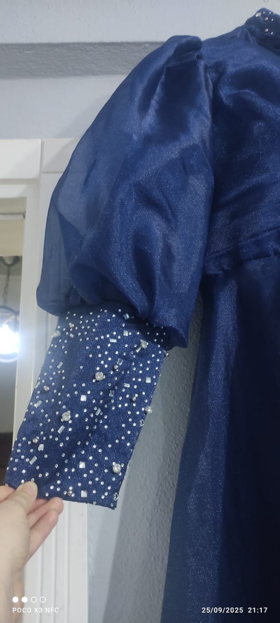 Uzun Tesettür Abiye - Görsel 3