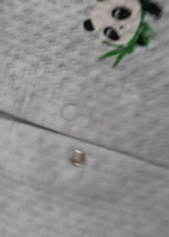 Gri Nakışlı Erkek Çocuk Hırka - Görsel 2