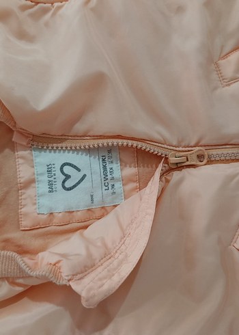 Kız Çocuk Pembe Fermuarlı Sweatshirt - Görsel 2