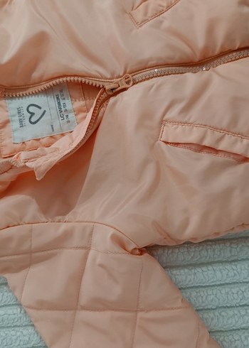 Kız Çocuk Pembe Fermuarlı Sweatshirt - Görsel 3