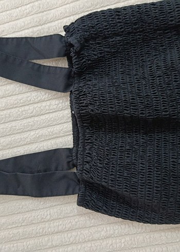 Siyah Uzun Askılı Fırfırlı Gotik Elbise - Görsel 3