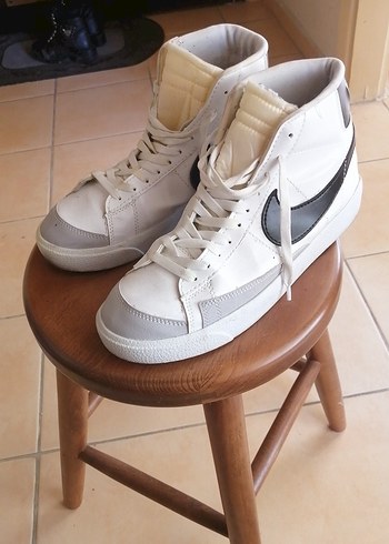 Beyaz Gri Bağcıklı Erkek Spor Ayakkabı - Görsel 3