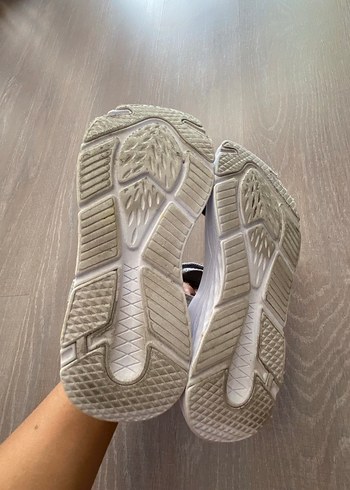 Lumberjack Gri Desenli Kadın Spor Dolgu Topuklu Sandalet - Görsel 4