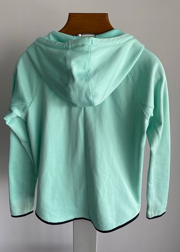 Under Armour Storm Turkuaz Fermuarlı Kadın Spor Ceketi Kapöşonlu - Görsel 7