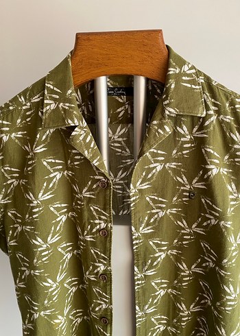 PİERRA CARDİN YAZ FESTİVAL KUM GÜNEŞ DENİZ GÖMLEĞİ KETEN - Görsel 2