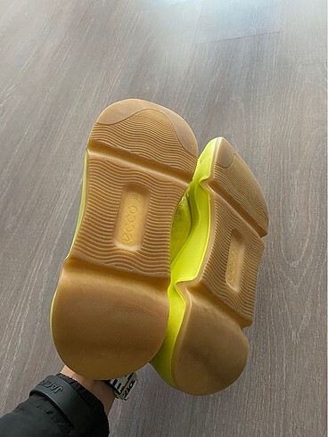 40 Beden sarı Renk ECCO CHUNKY SNEAKER W SNEAKER SPOR AYAKKABI