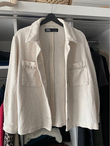 ZARA KETEN ÇEKET, GÖMLEK, BOMBER