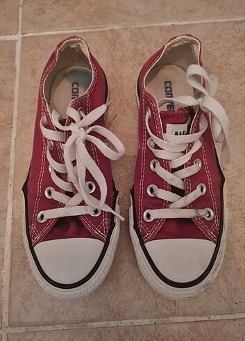 36 numara orijinal converse. bordo