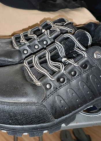 Siyah Bağcıklı Erkek Spor Ayakkabı - Görsel 10