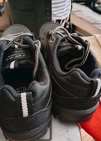 Siyah Bağcıklı Erkek Spor Ayakkabı - Görsel 2