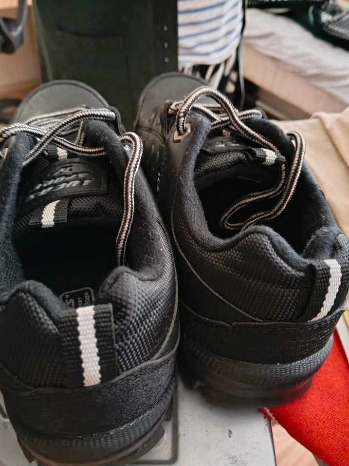 Siyah Bağcıklı Erkek Spor Ayakkabı - Görsel 2