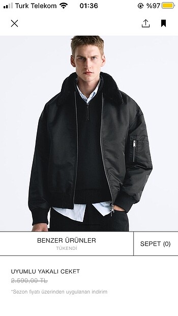 ZARA CEKET