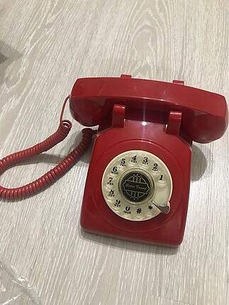 Sıfır antika çevirmeli telefon