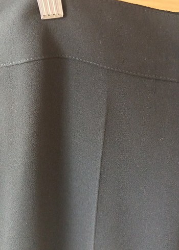 Gri Pilili Kadın Kumaş Pantolon - Görsel 4