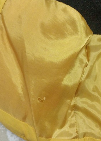 Sarı Erkek Çocuk Şişme Mont - Görsel 4